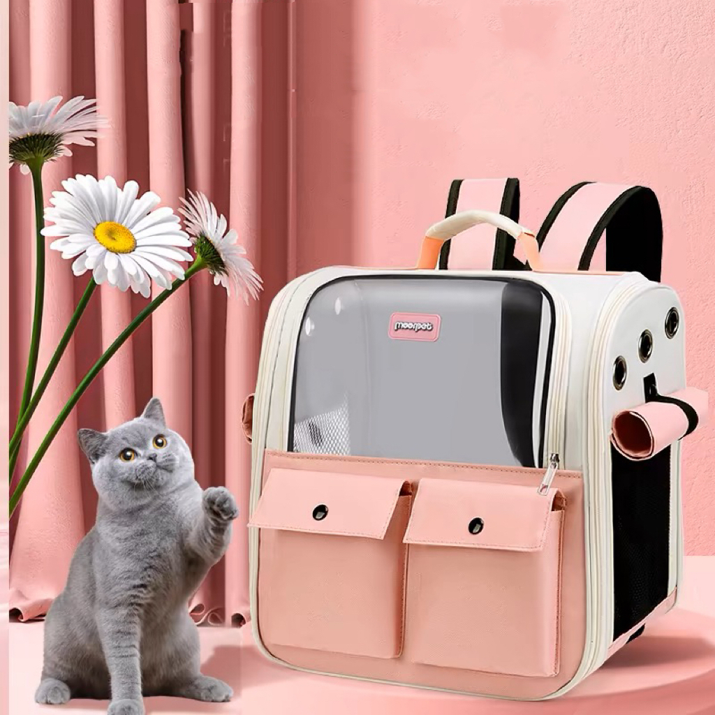 Bolsa de Transporte Pet Avião Viagem Mala para Cachorros e Gato Cabine mochila SQ5